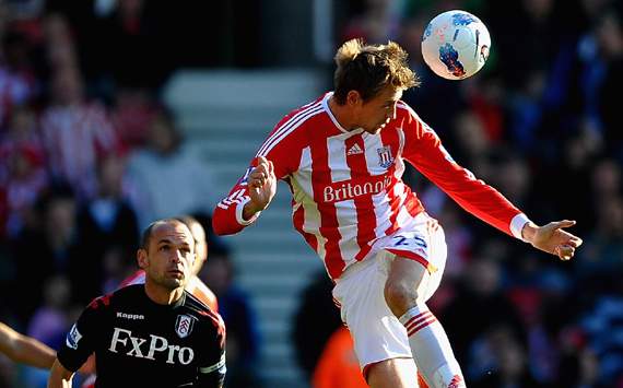 EPL,Peter Crouch,Stoke City v Fulham