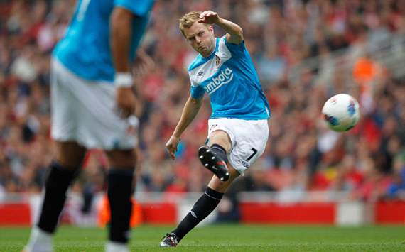 EPL: Sebastian Larsson, Arsenal v Sunderland