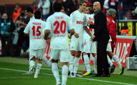 Jubel und Freude beim 1. FC Köln