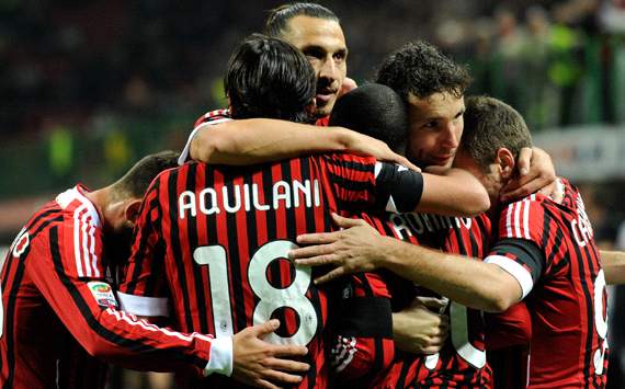 Milan celebrating (Getty Images)