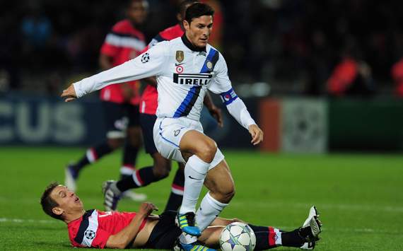 Champions League: Javier Zanetti - Lille-Inter (Getty Images)