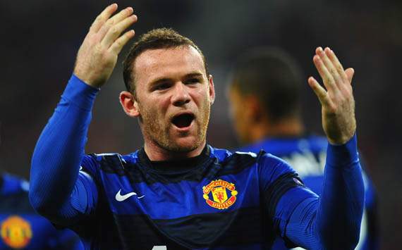 UEFA Chapions League -FC Otelul Galati vs Manchester United,Wayne Rooney