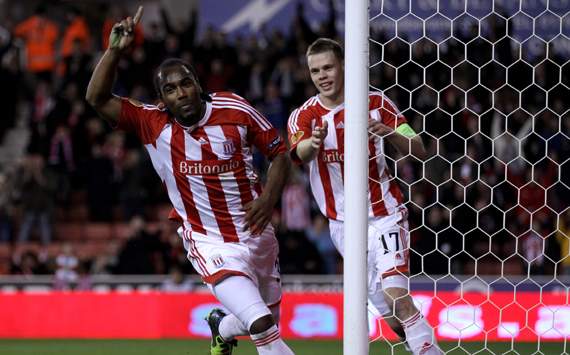 UEFA Europa League: Cameron Jerome, Stoke City FC v Maccabi Tel-Aviv F