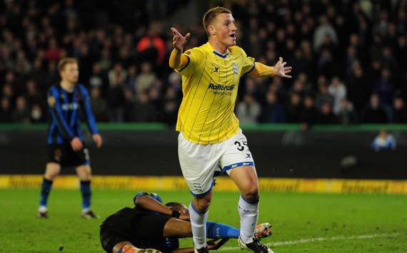 UEFA Europa League: Chris Wood, Club Brugge KV v Birmingham City