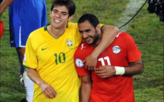 محمد شوقي "مصر" - كاكا "البرازيل- كأس القارات