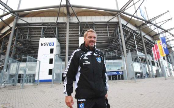 Hamburgs Trainer Thorsten Fink
