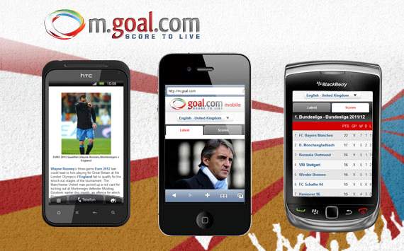Goal.com macht mobil! Alle Infos zu Live-Spielen auf Deinem Handy