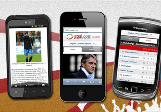 m.goal.com relaunches, bringing football news on your mobile phone