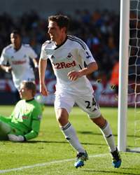 EPL - Wolverhampton Wanderers v Swansea City, Joe Allen