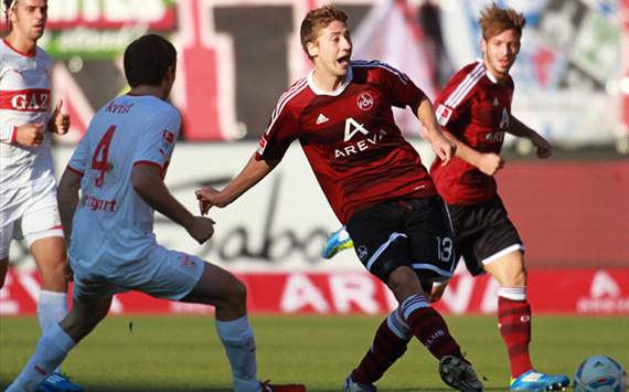 1. FC Nürnberg vs. VfB Stuttgart, Jens Hegeler & William Kvist