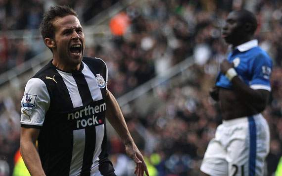 EPl,Yohan Cabaye,Newcastle United v Wigan Athletic 