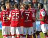 AZ Alkmaar viert goal van Rasmus Elm AZ Alkmaar viert goal van Rasmus Elm