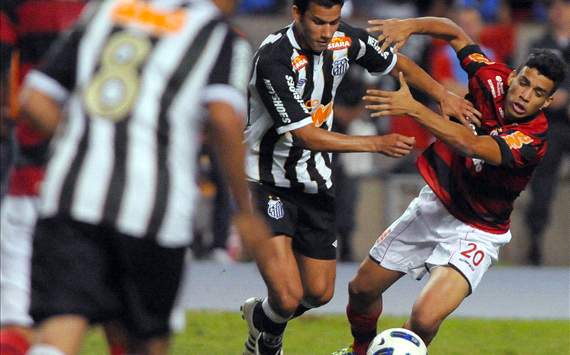 Henrique - Flamengo x Santos (Alexandre Loureiro/VIPCOMM)