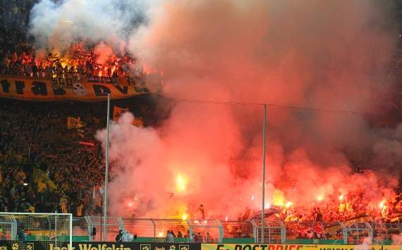 Die Fans von Dynamo Dresden
