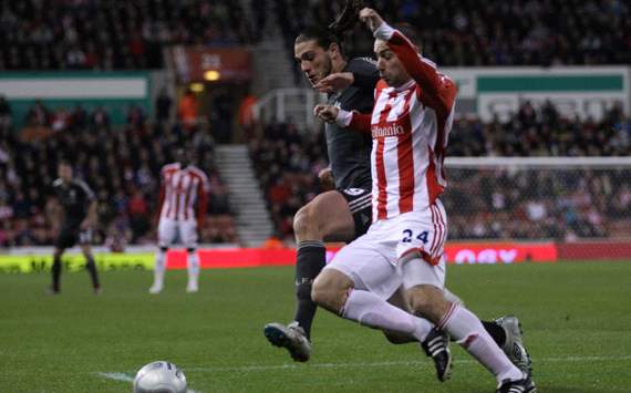 Carloiinjg Cup: Rory Delap; Andy Carroll , Stoke City v Liverpool  