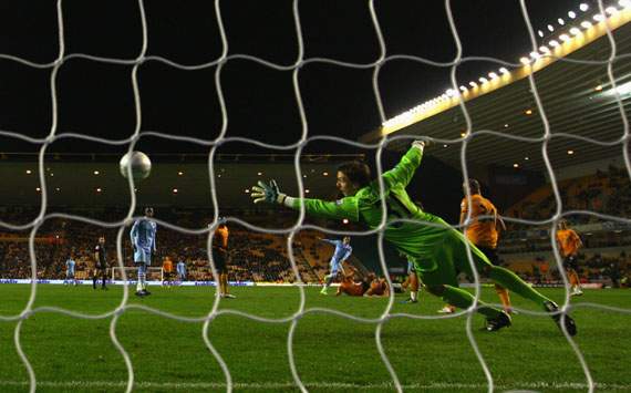 Carling Cup,Dorus de Vries,Wolverhampton Wanderers v Manchester City