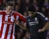 Stoke City 1-2 Liverpool: Brilliant double from Luis Suarez sends Reds into League Cup quarterfinals