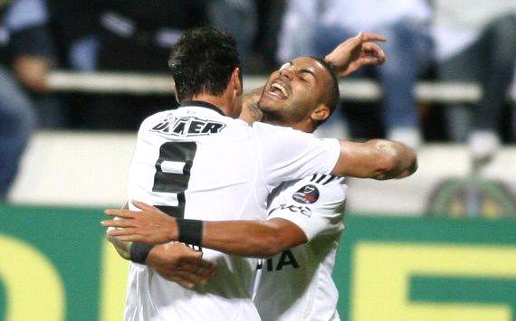 STSL: Hugo Almeida & Ricardo Quaresma's celebration (Beşiktaş)