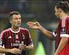 Antonio Cassano & Zlatan Ibrahimovic - Milan (Getty Images)