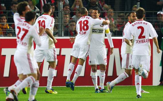 SC Freiburg - Bayer Leverkusen, Sidney Sam & Michael Ballack
