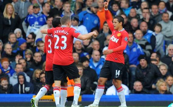 EPL - Everton vs Manchester Unite, Hernandez