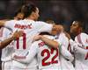 Milan celebrating against Roma (Getty Images)