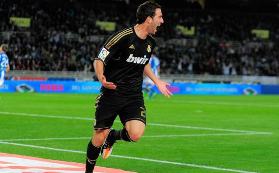 Liga BBVA: Real Sociedad-Real Madrid: Gonzalo Higuain