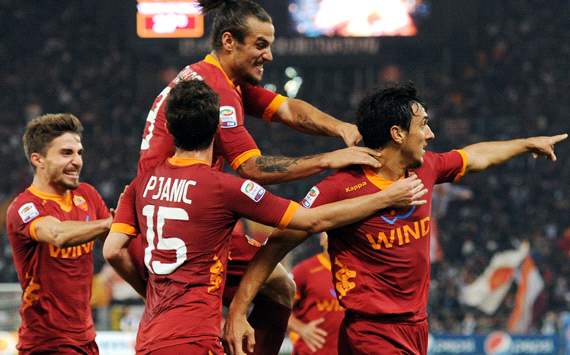 Roma celebrating (Getty Images)
