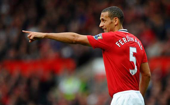 EPL: Rio Ferdinand, Manchester United v Manchester City