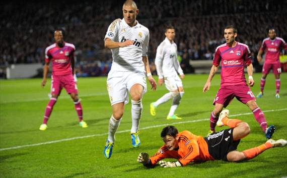 CL - Olympique Lyonnais v Real Madrid