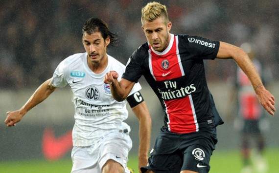Ligue 1 : Nicolas Seube (Caen) vs Jeremy Menez (Paris SG)