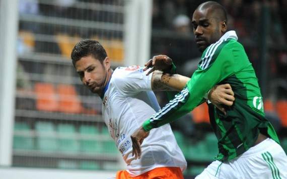Ligue 1 : Olivier Giroud (Montpellier) vs Paulao (Saint-Etienne)