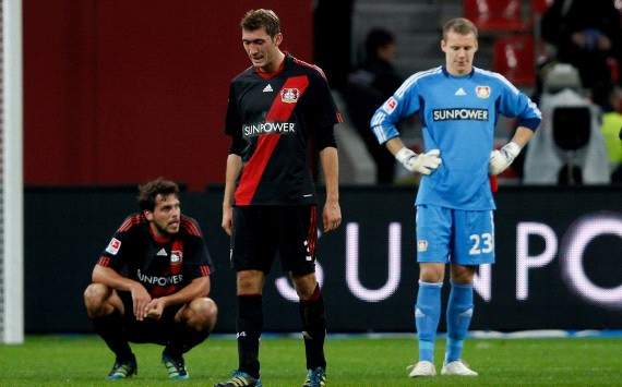 Friedrich, Reinartz und Leno von Bayer Leverkusen