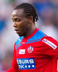 Helsingborgs' South African midfielder May Mahlangu 