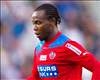 Helsingborgs' South African midfielder May Mahlangu 