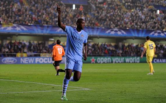 Yaya Toure - Manchester City vs. Villarreal