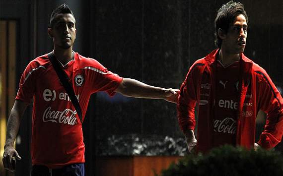 Arturo Vidal, Jorge Valdivia, Chile