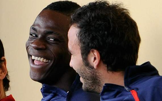 Mario Balotelli and Giampaolo Pazzini - Italy (Getty Images)