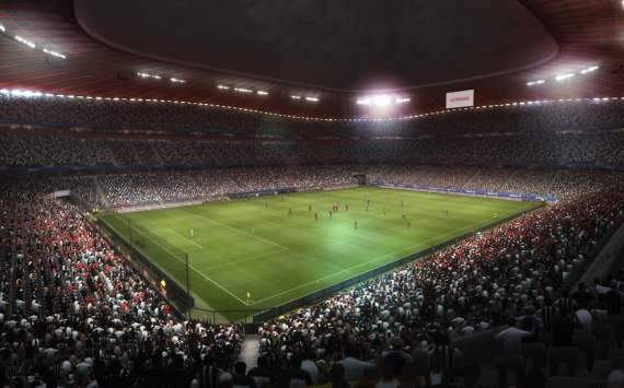 Überraschend realistisch sehen die Stadien im neuen PES 2012 aus