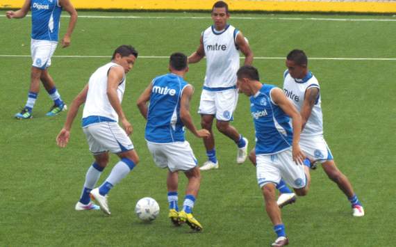 Entreno Selección El Salvador