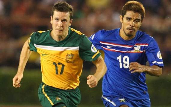 Matt McKay & Suree Sukha - Australia v Thailand