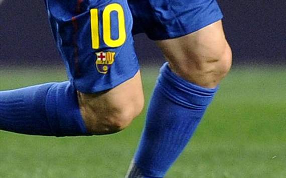 Messi runs for the exit after interview flop