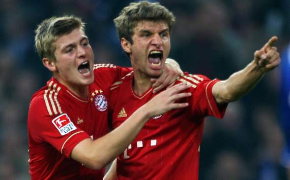 FC bayern Munich, Thomas Muller, Toni Kroos