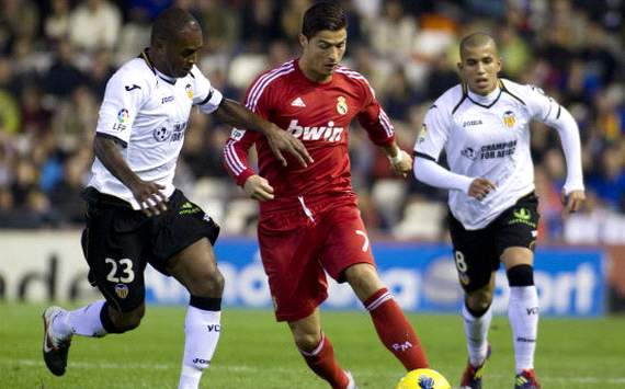 Liga BBVA: Valencia-Real Madrid:Cristiano Ronaldo