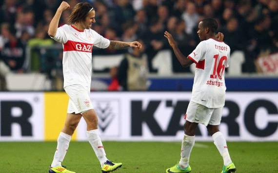 Harnik und Traore feiern