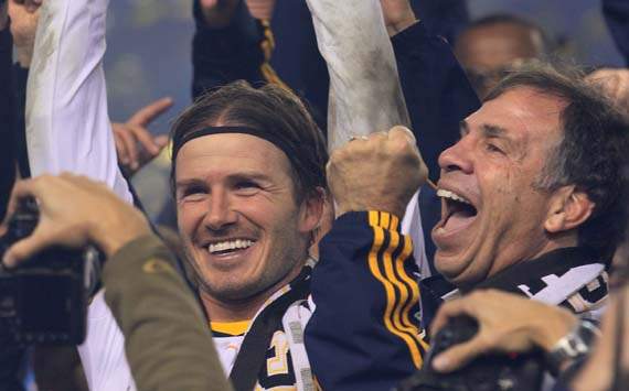 2011 MLS Cup,David Beckham,Bruce Arena ,Houston Dynamo v Los Angeles Galaxy