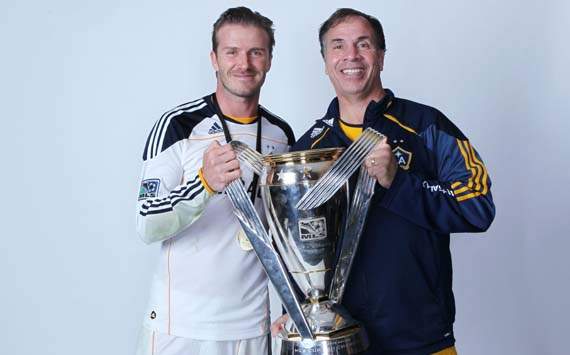2011 MLS Cup,Bruce Arena,David Beckham,Portraits
