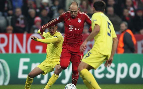 FC Bayern Munich vs. FC Villarreal, Arjen Robben