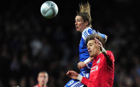Carling Cup: Fernando Torres - Sebastian Coates, Chelsea v Liverpool