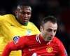Berbatov, Evans & Valencia falter in defeat